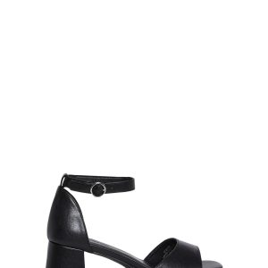 Soft Waltz Platform Sandals - Black