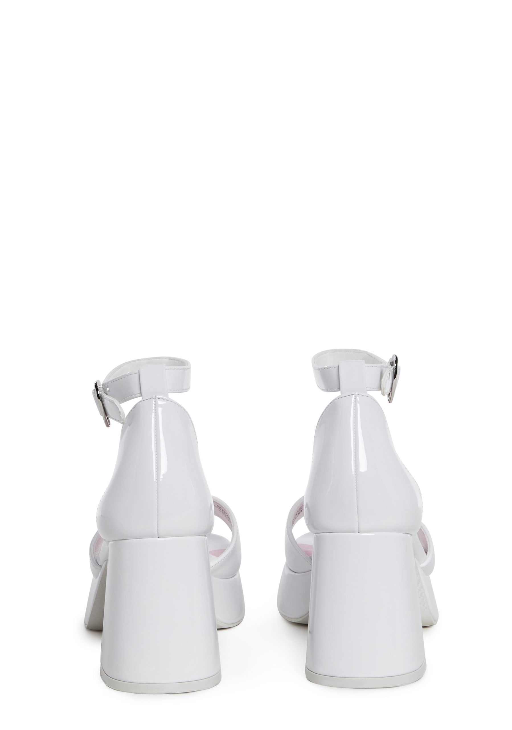 Soft Waltz Platform Sandals - White - Image 4