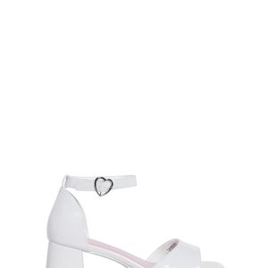Soft Waltz Platform Sandals - White