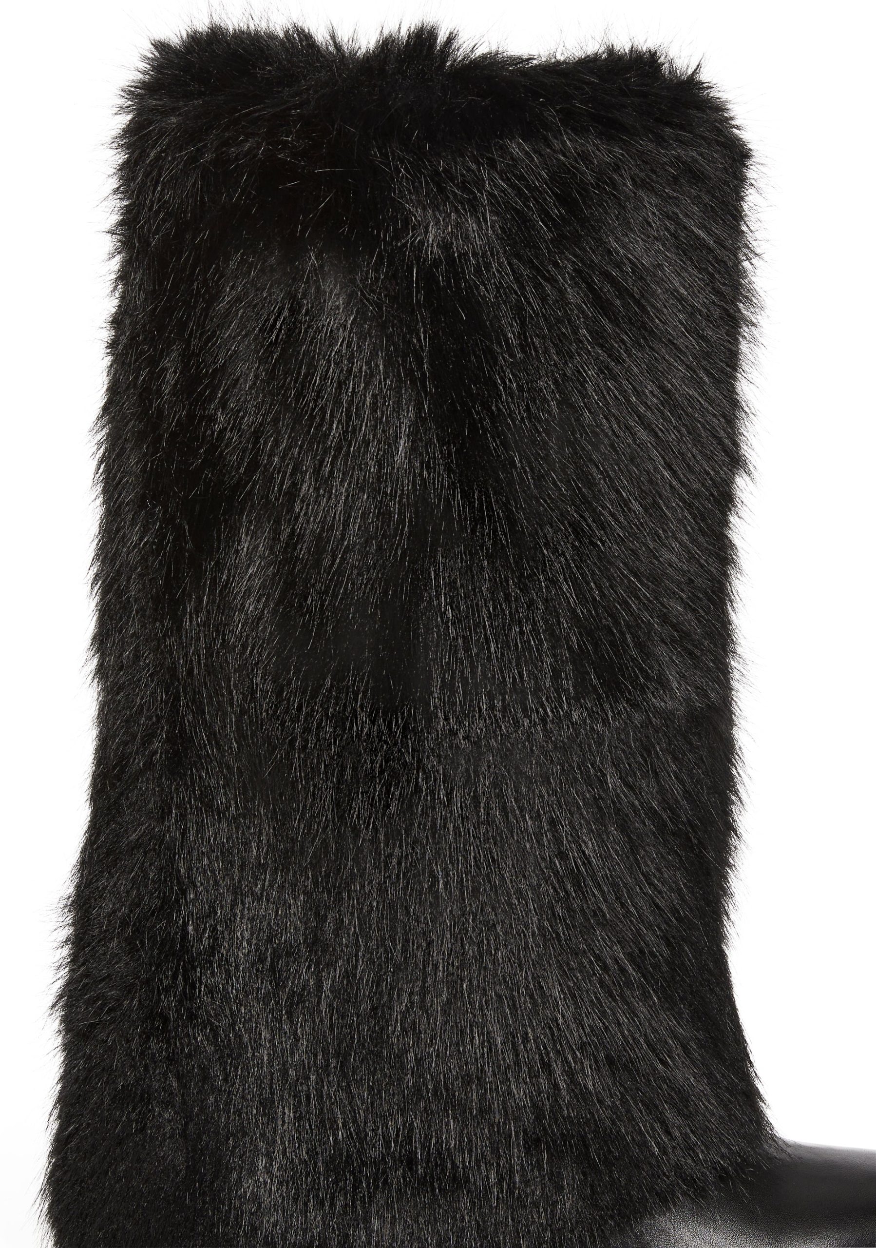 Ahsoka Foldover Flat Boots - Black - Image 2