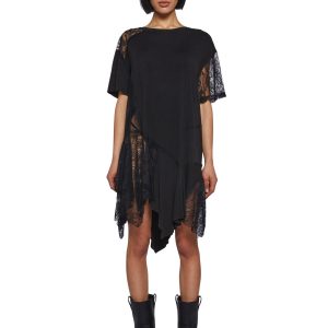 Shredded Romance Midi Dress