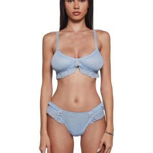Star Class Lingerie Set - Blue