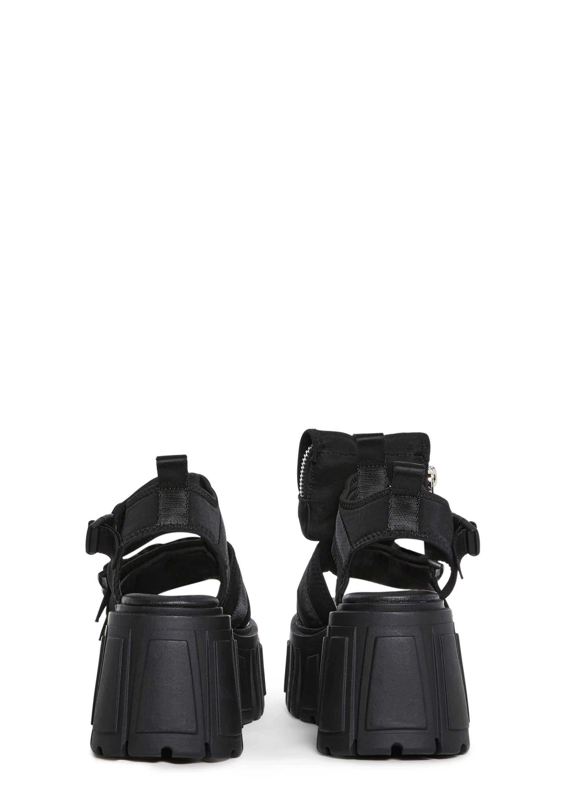Utopia Platform Sandals - Black - Image 4
