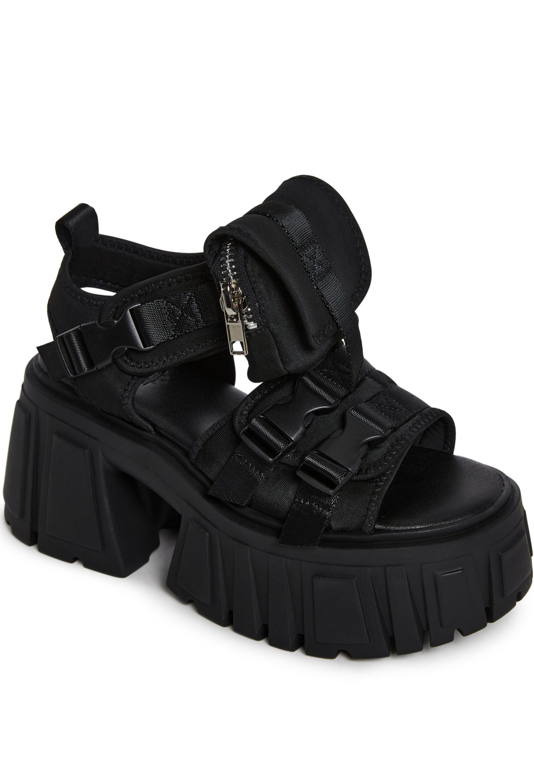 Utopia Platform Sandals - Black - Image 2
