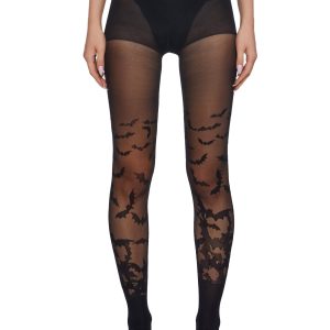 Creep It Real Sheer Bat Tights