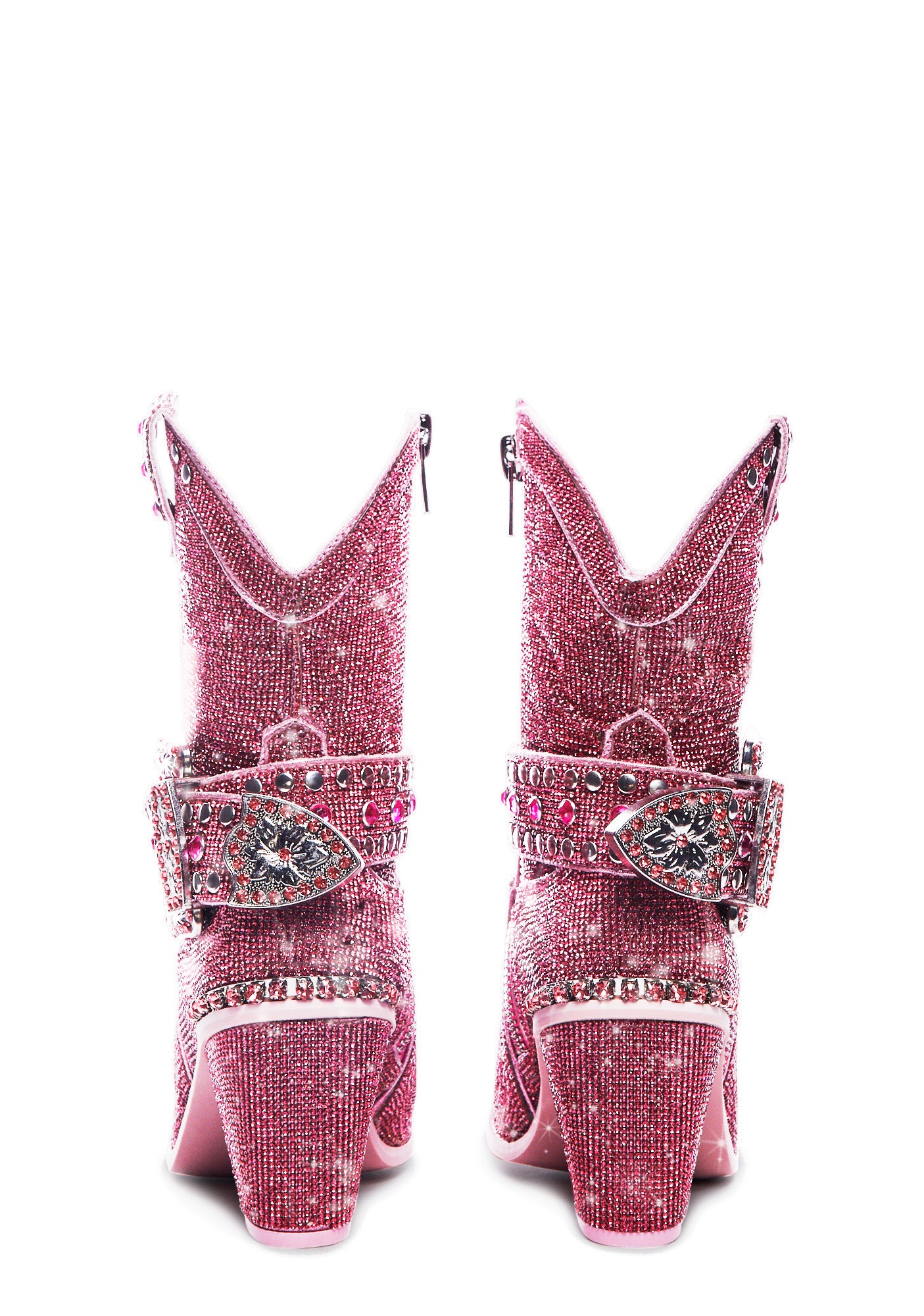 Sheriff Shine Cowboy Boots - Pink - Image 4