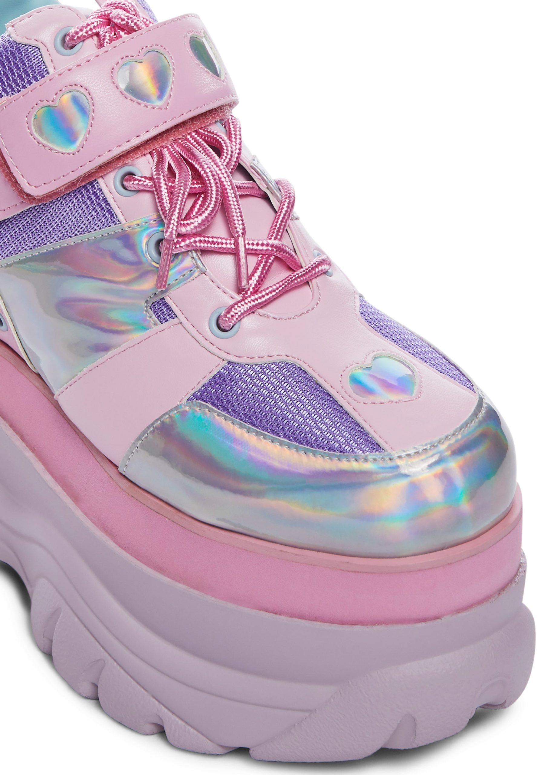 Fairywalker Platform Sneakers - Holographic - Image 2