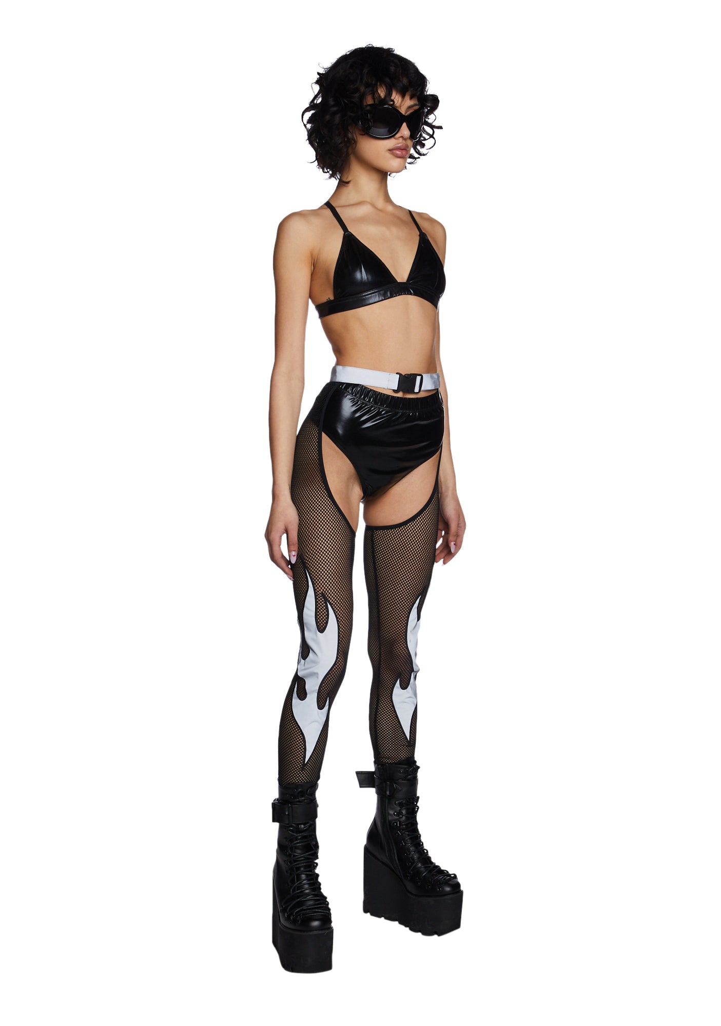 Mark Of The Beast Reflective Chaps - Image 2