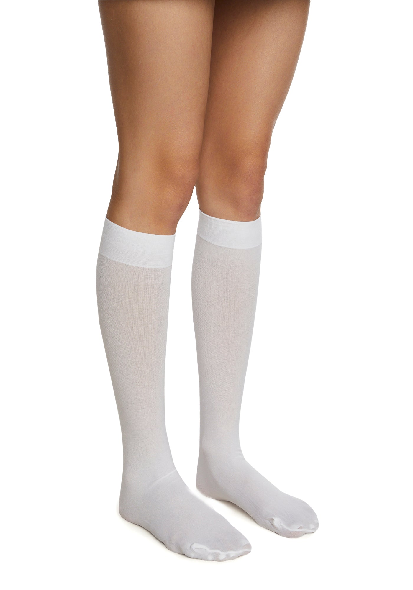 Walkin' On Clouds Knee Highs - White - Image 2