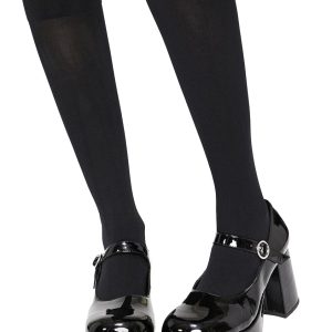 Walkin' On Clouds Knee Highs - Black