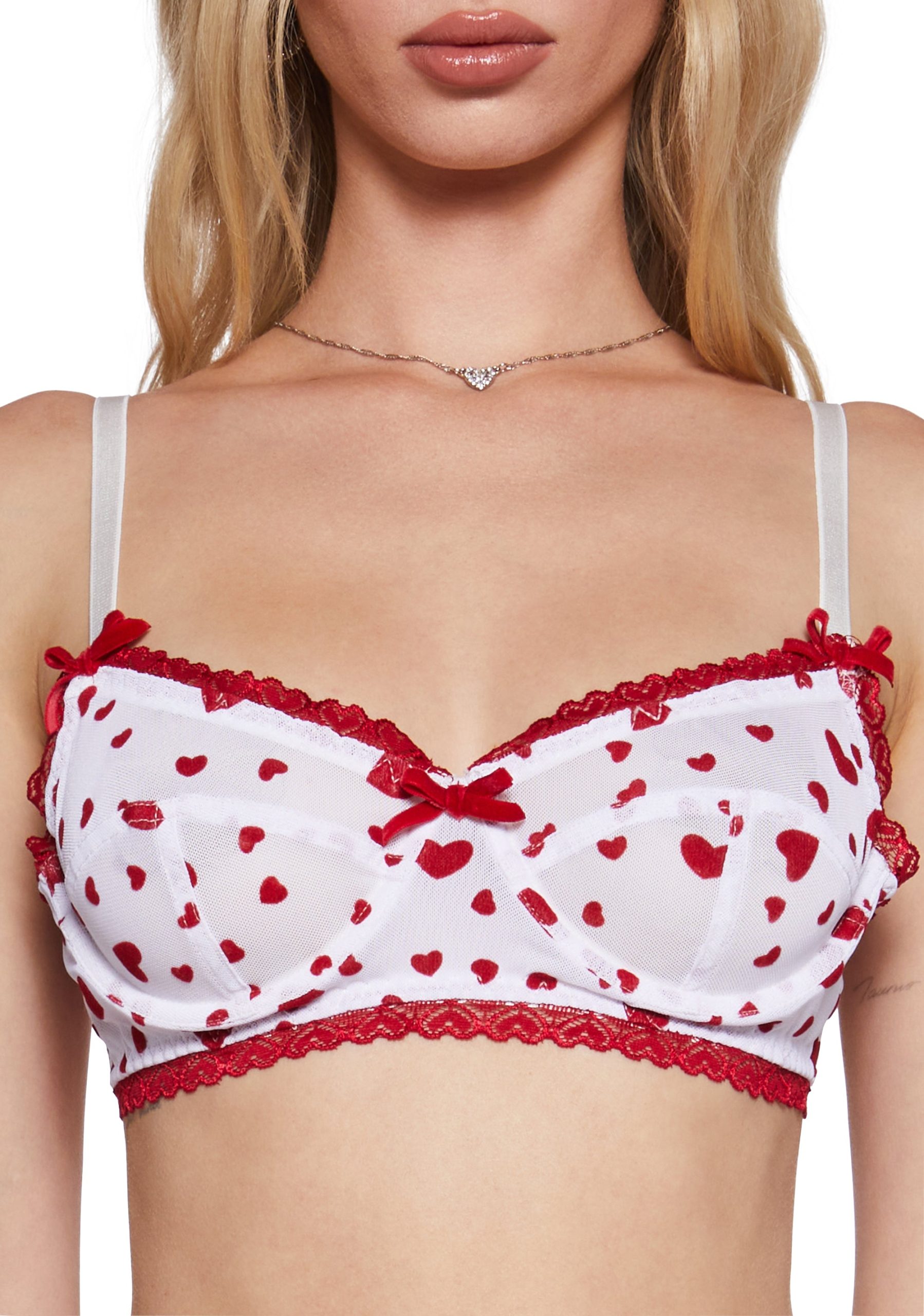 Feelin' Lovesick Mesh Bralette - Image 5