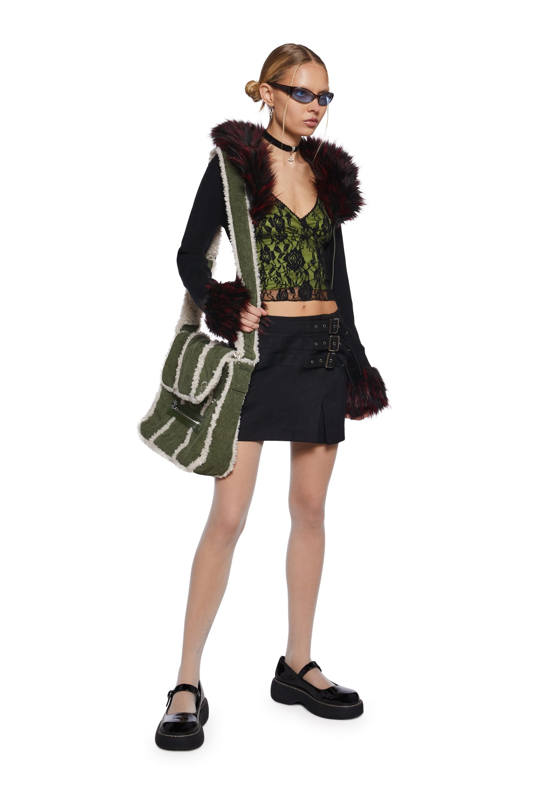 Secret Spell Book Mini Skirt - Image 2