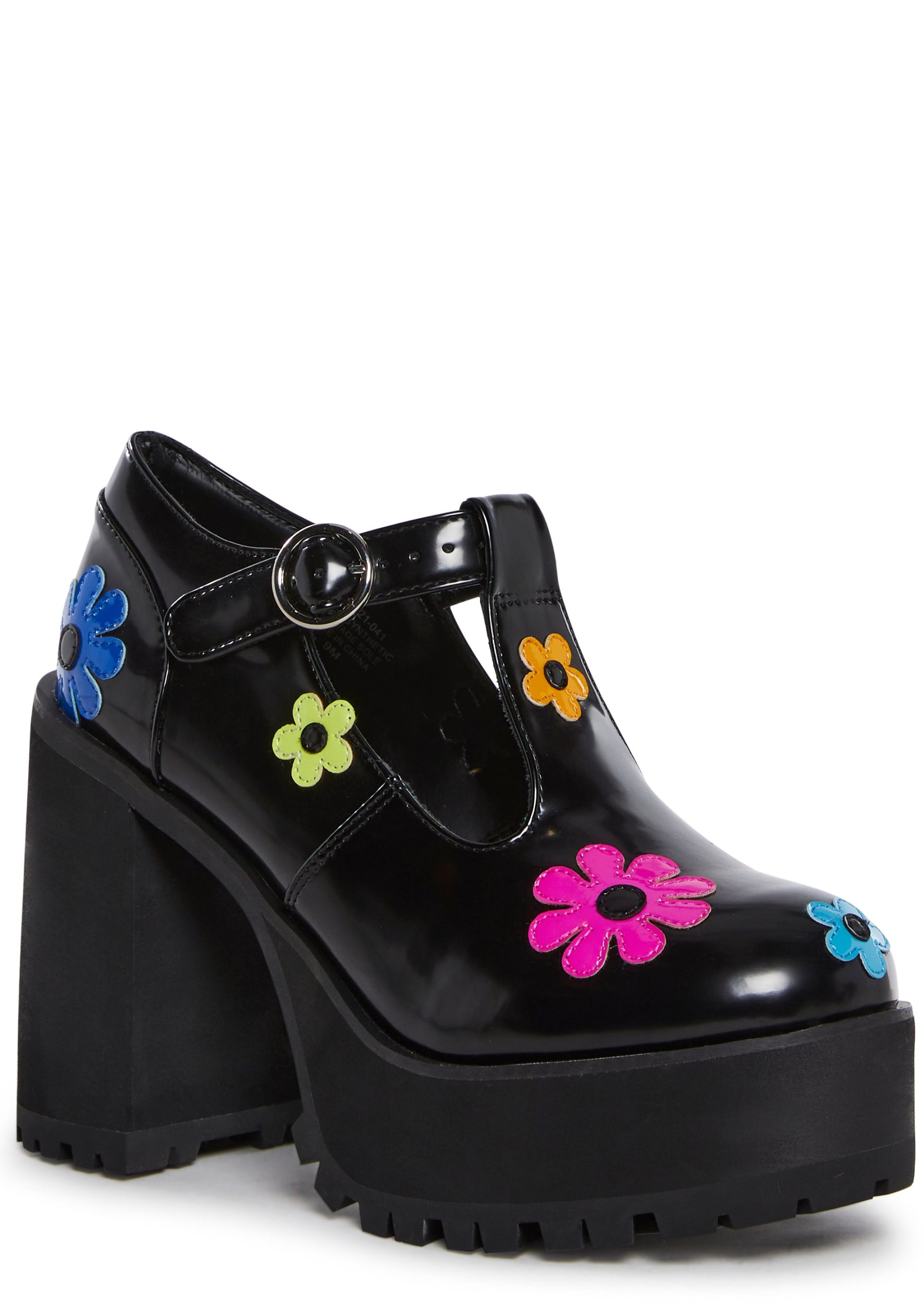 Flower Power Platform Mary Janes - Image 2