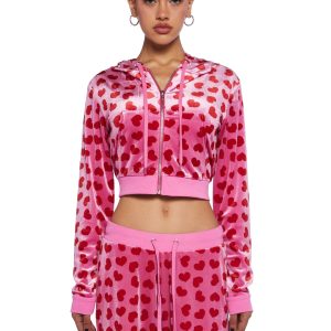 Loyal Maneater Velour Track Jacket