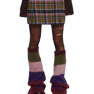 Sage Miss Nonconformist Mini Skirt