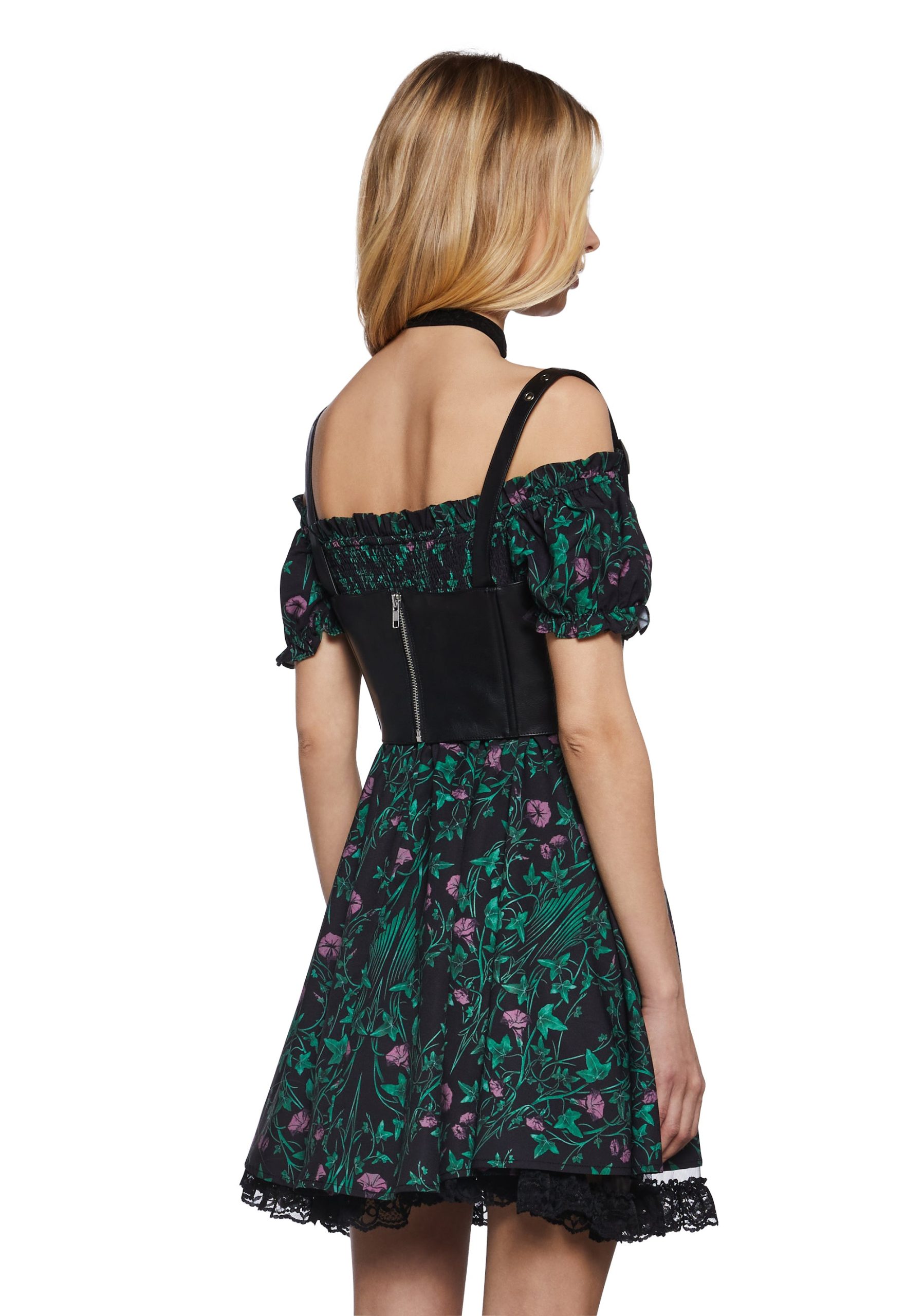 Herbal Magic Mini Dress - Image 4