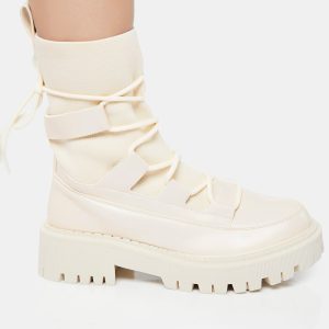 First To Board Platform Ankle Boots