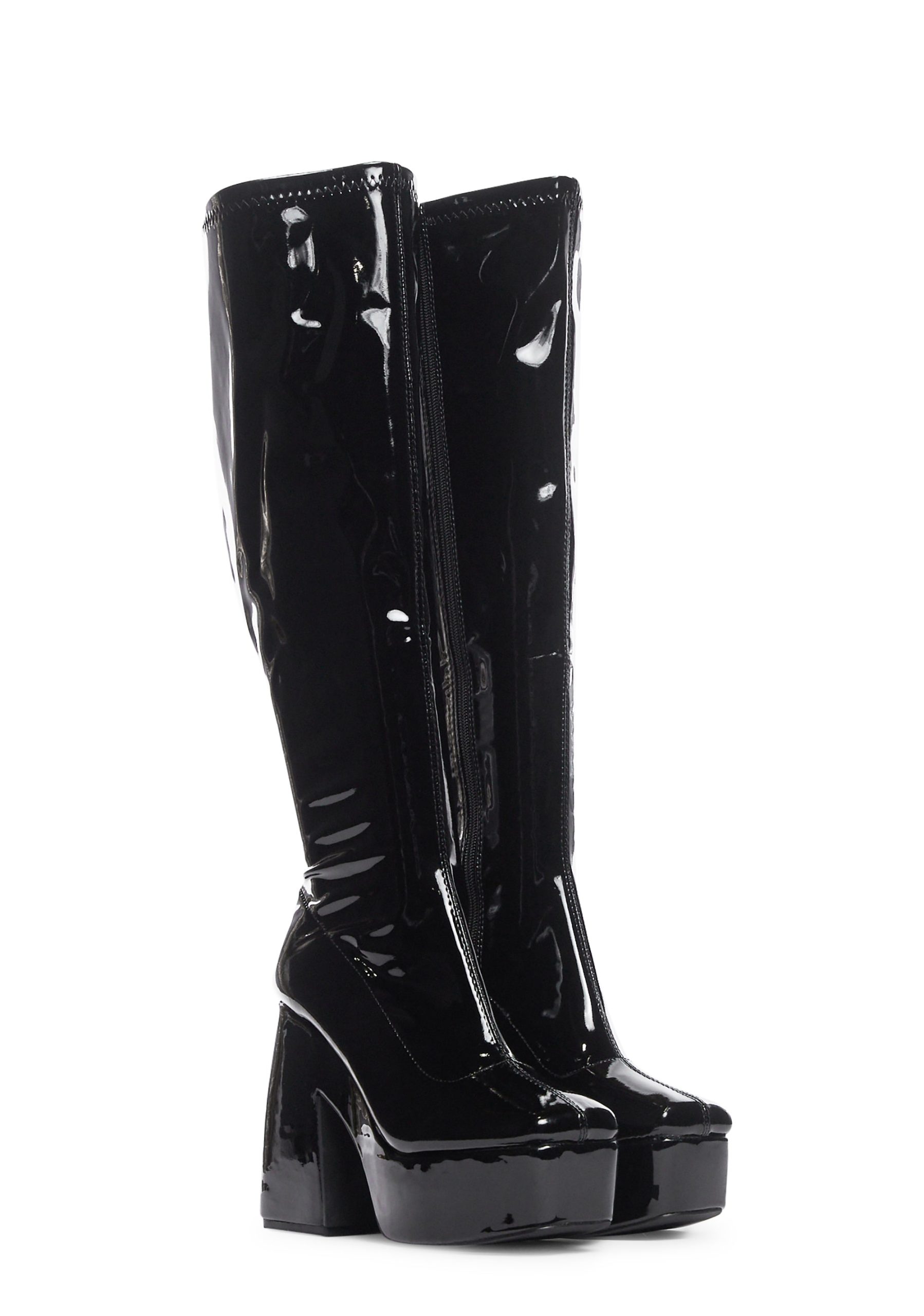 Wicked Head Versus Heart Platform Boots - Image 3