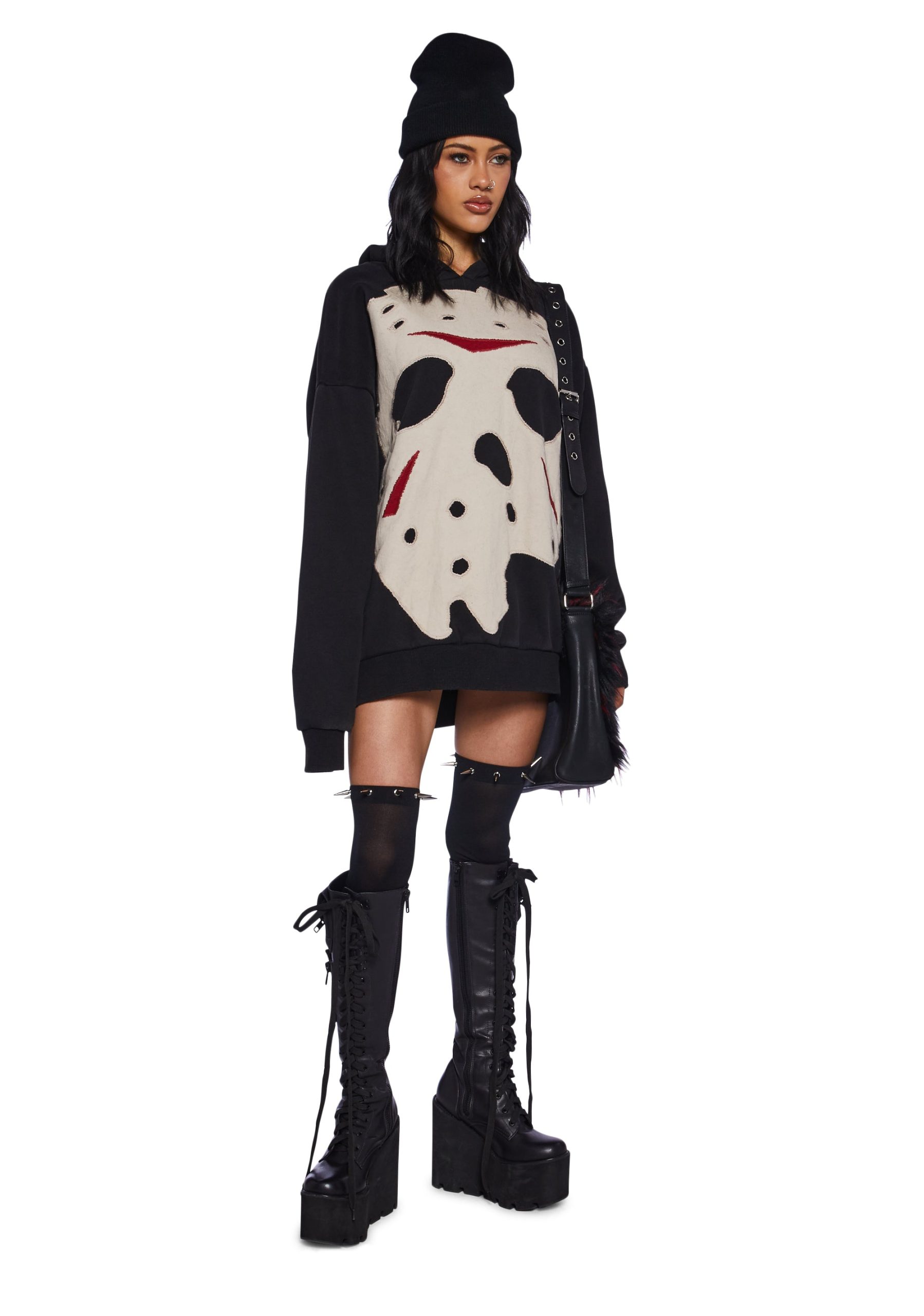 Vile Voorhees Oversized Hoodie - Image 2