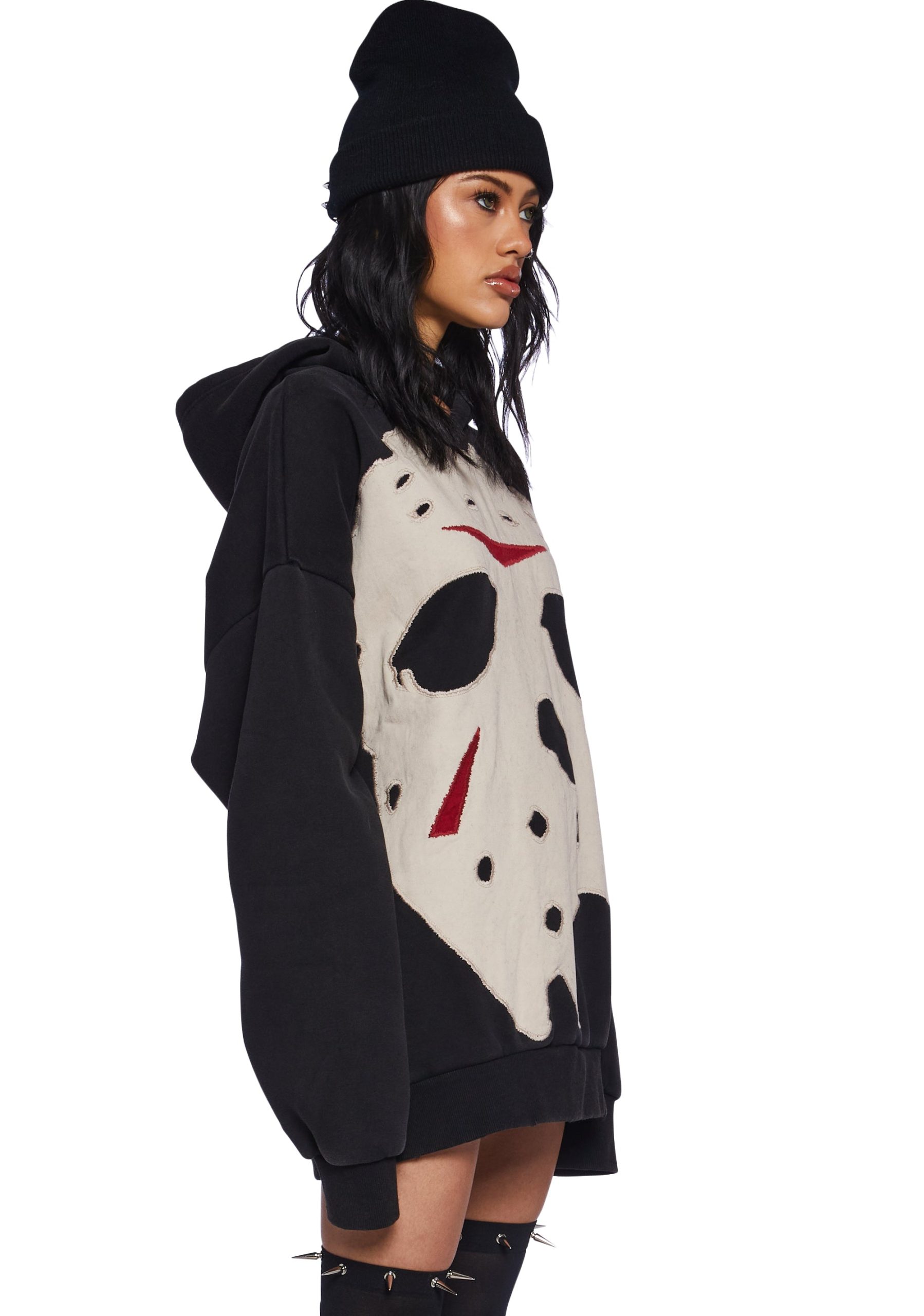 Vile Voorhees Oversized Hoodie - Image 3