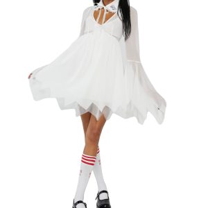 The Friendly Ghost Babydoll Dress