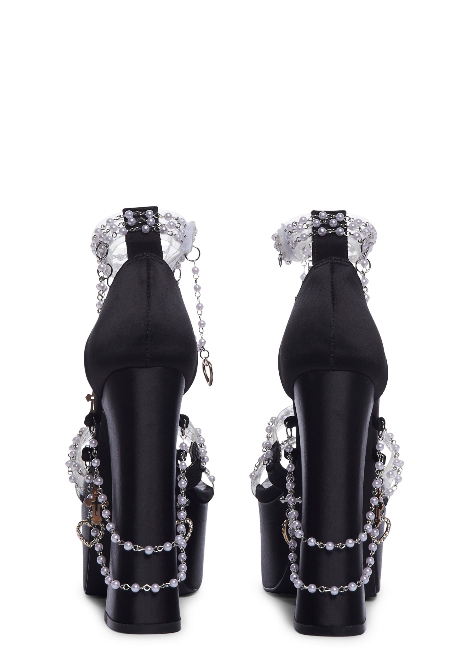 Holy Revelation Platform Heels - Black - Image 4