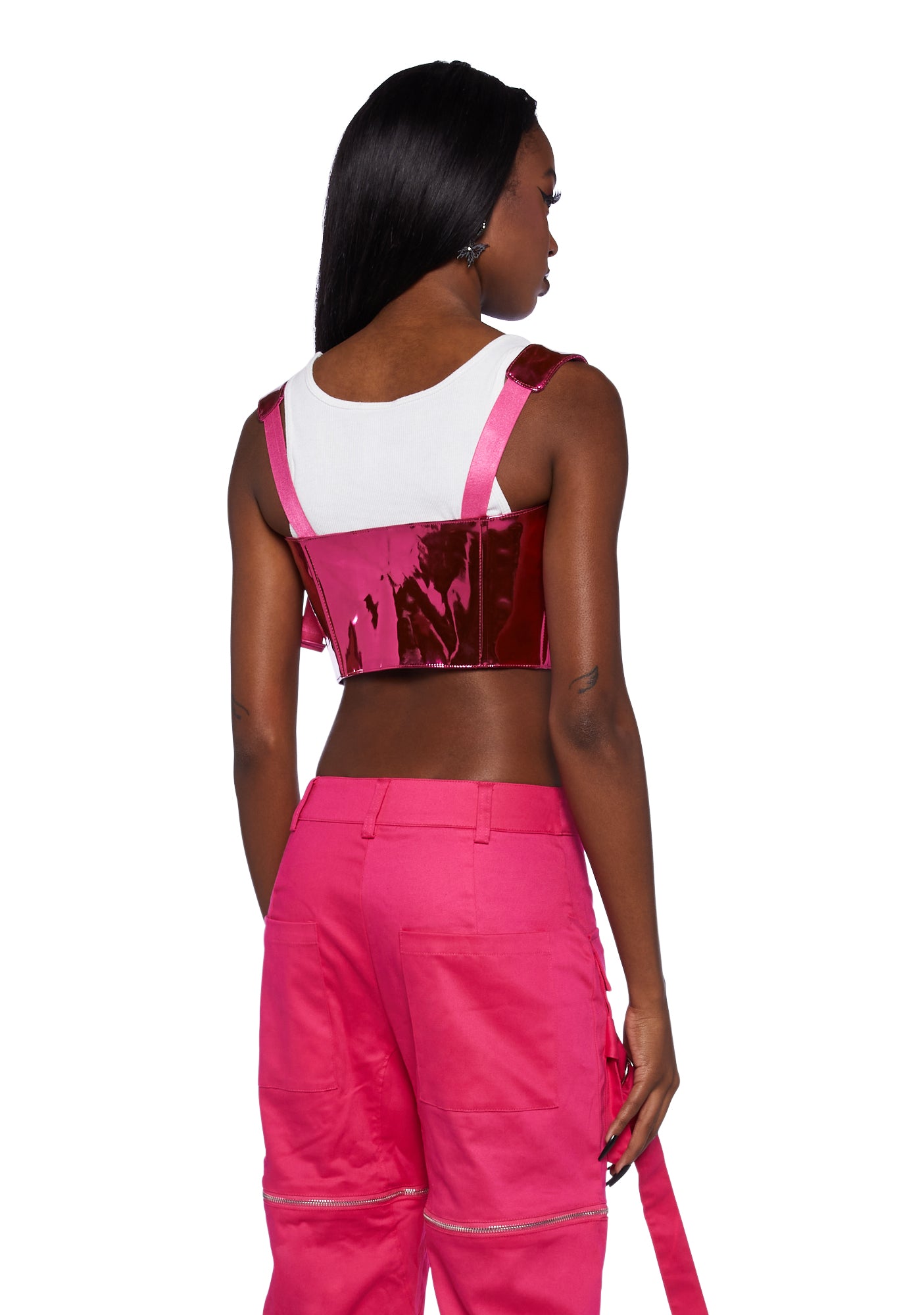 My Type Underbust Corset- Pink - Image 3
