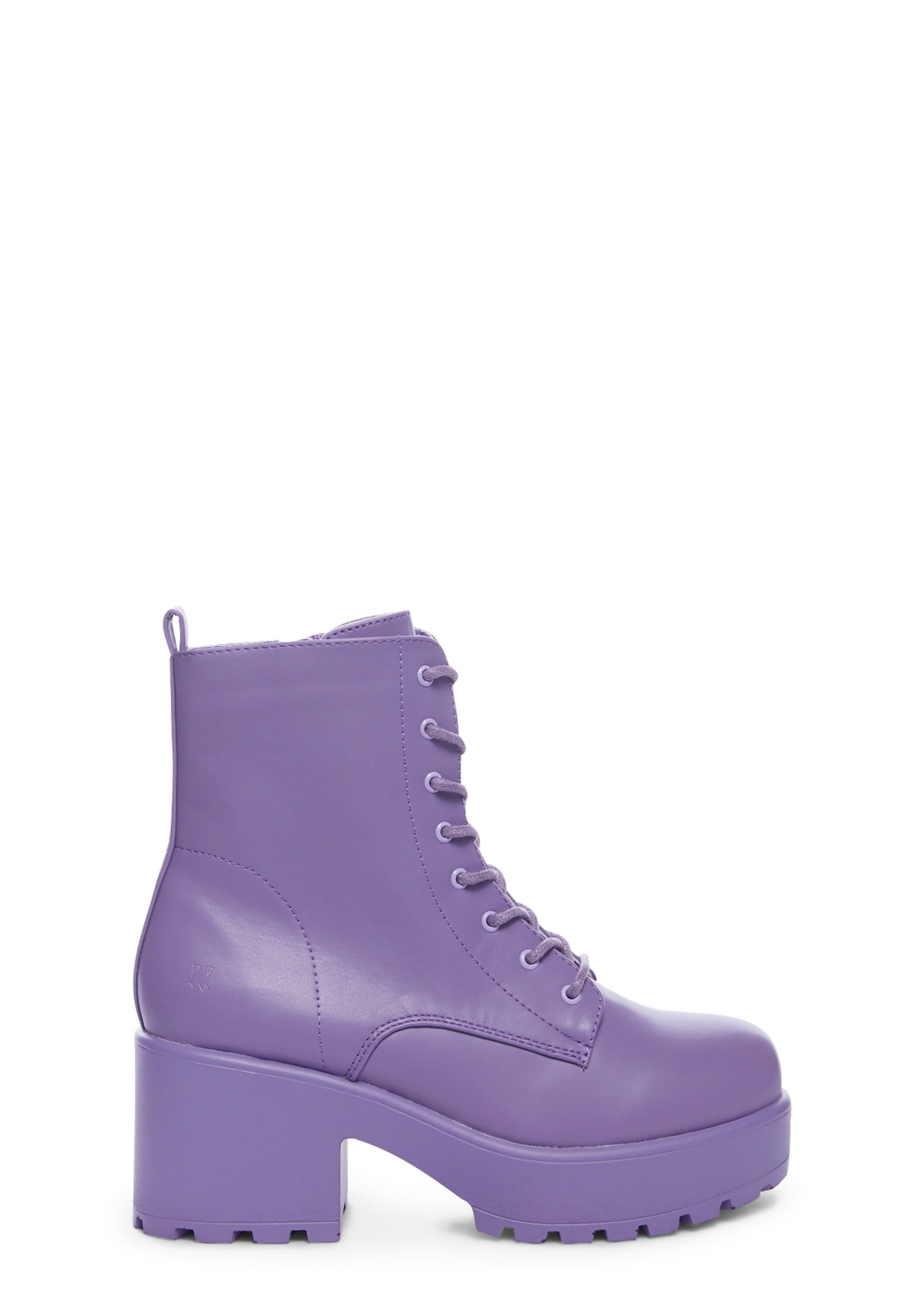 Purple Gin Platform Boots - Image 4