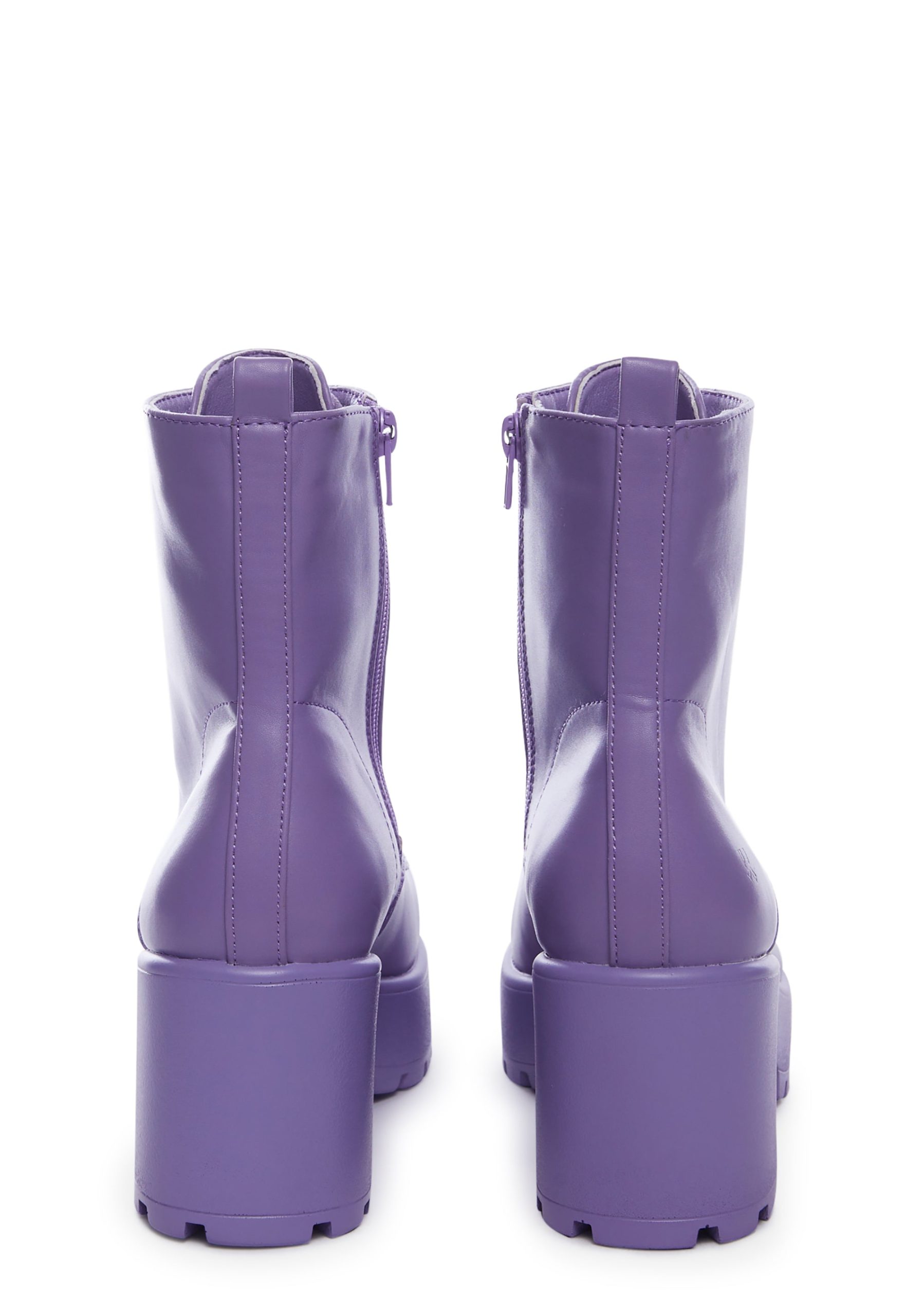 Purple Gin Platform Boots - Image 8
