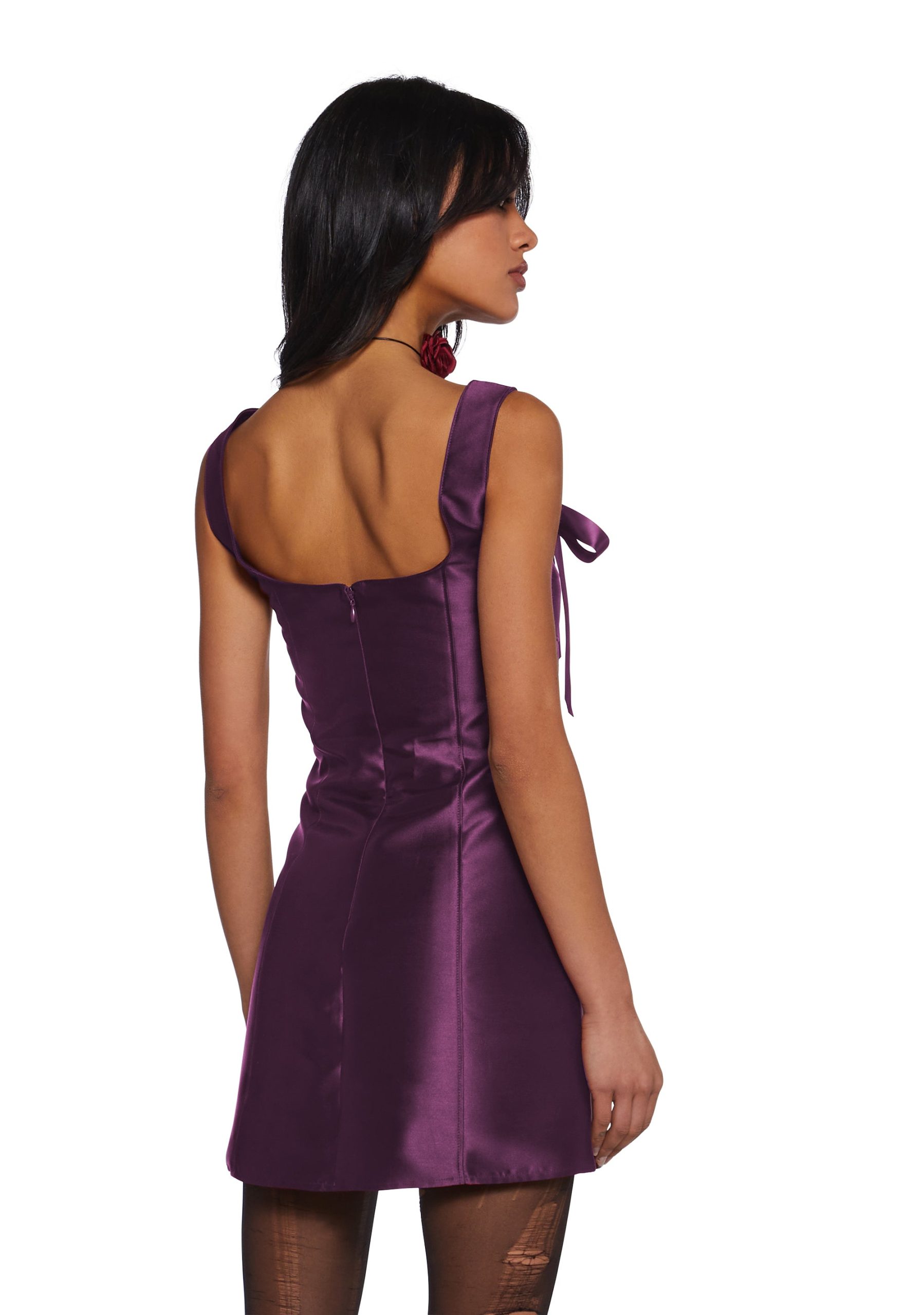 Pixie Stardust Mini Dress - Purple - Image 4