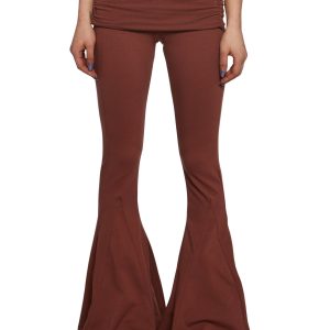 Dew Morning Flare Pants - Brown