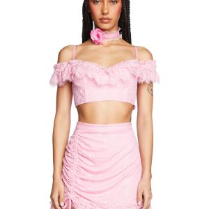 A Greater Love Crop Top