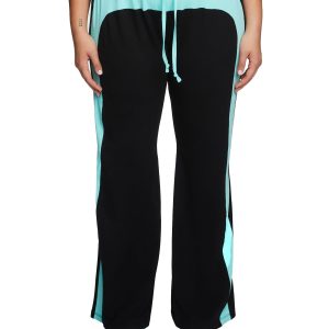 Plus Catching Flights Track Pants - Blue/Black
