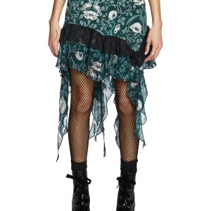 Hardest Of Hearts Midi Skirt - Floral