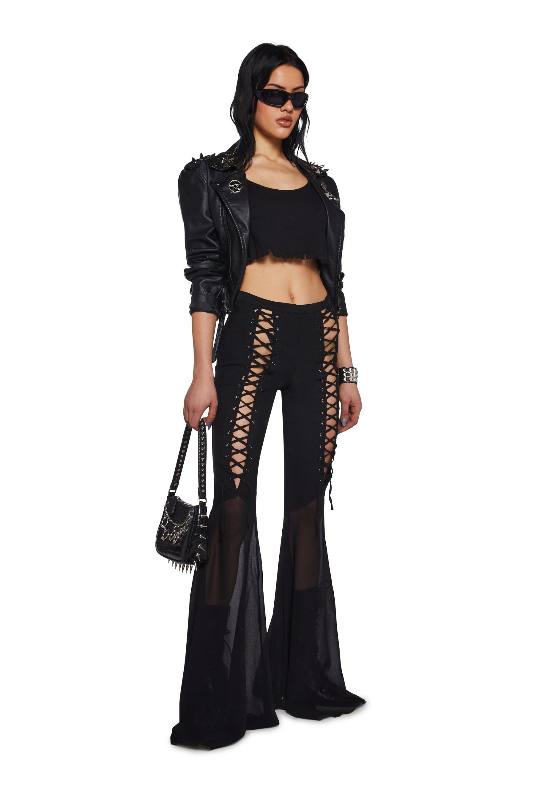 Wandering Mind Lace-Up Pants - Image 2
