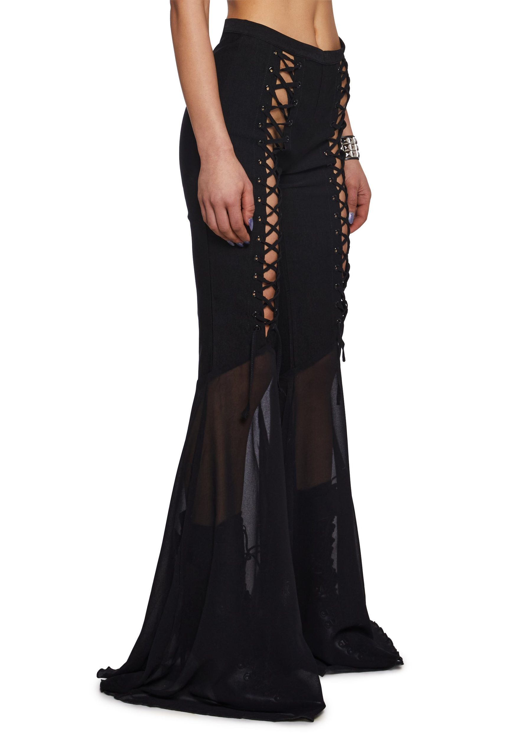 Wandering Mind Lace-Up Pants - Image 3