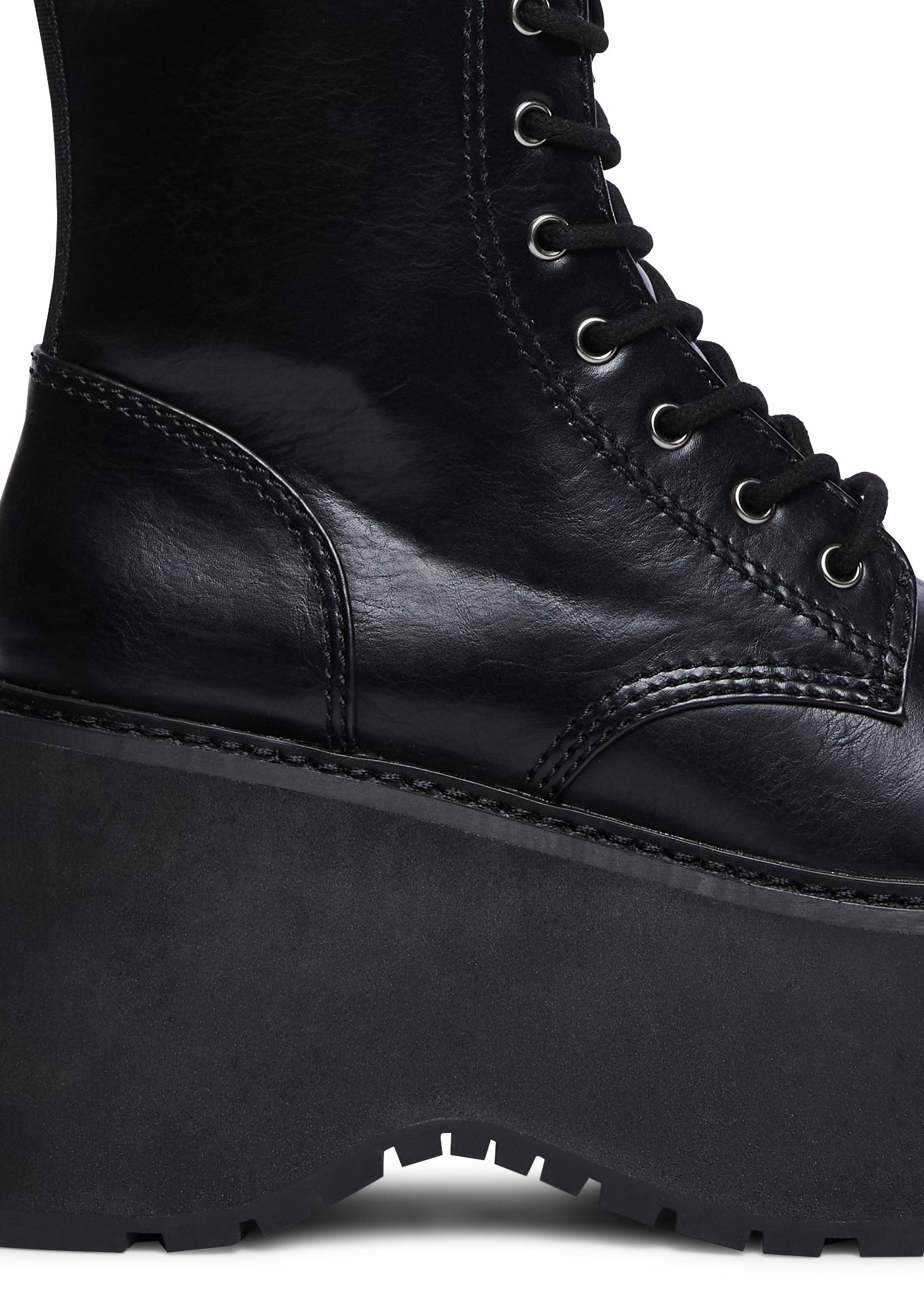 Grunge At Heart Combat Boots - Image 2